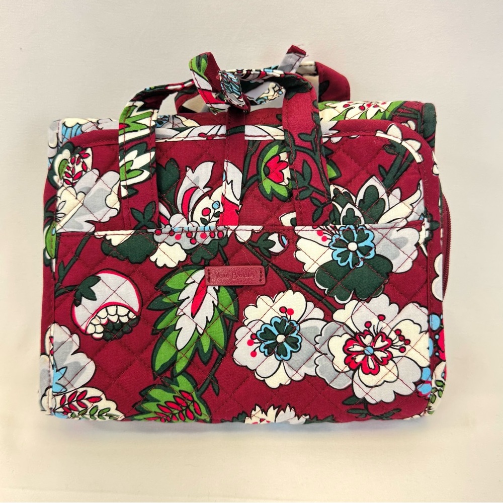 NEW Massive Lot of Vera Bradley Bordeaux Blooms Dragonfly Bags, Robe, Tumbler - Picture 8 of 16